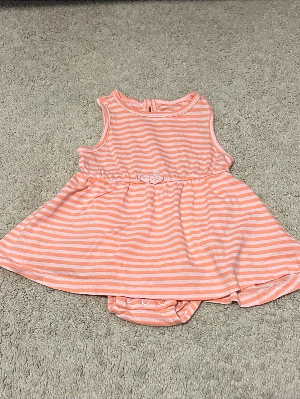 Carter's Baby One-Piece Bundle - Orange, Coral, Cream, Light Blue